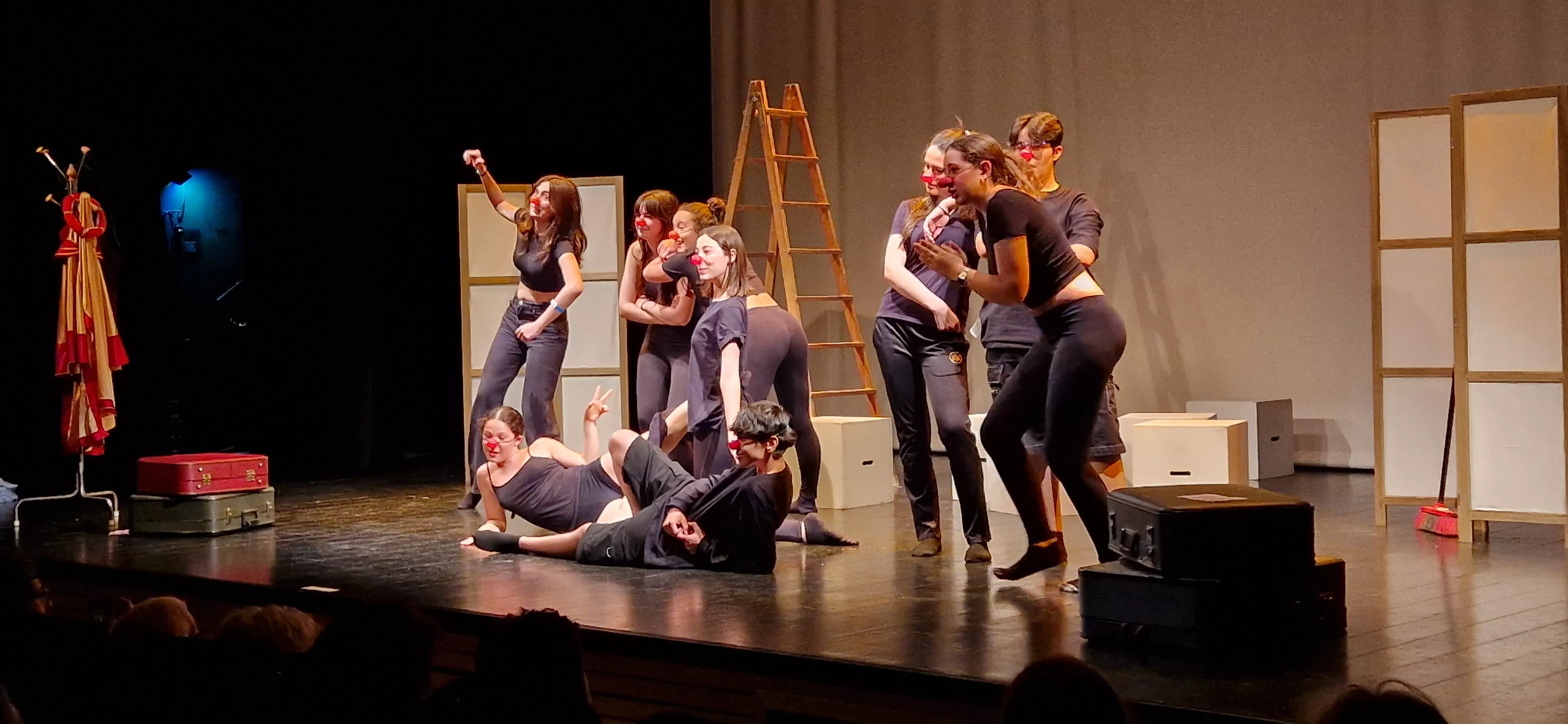 La Escalera Teatro en la Muestra Joven de Huesca. Foto Myriam Martínez 