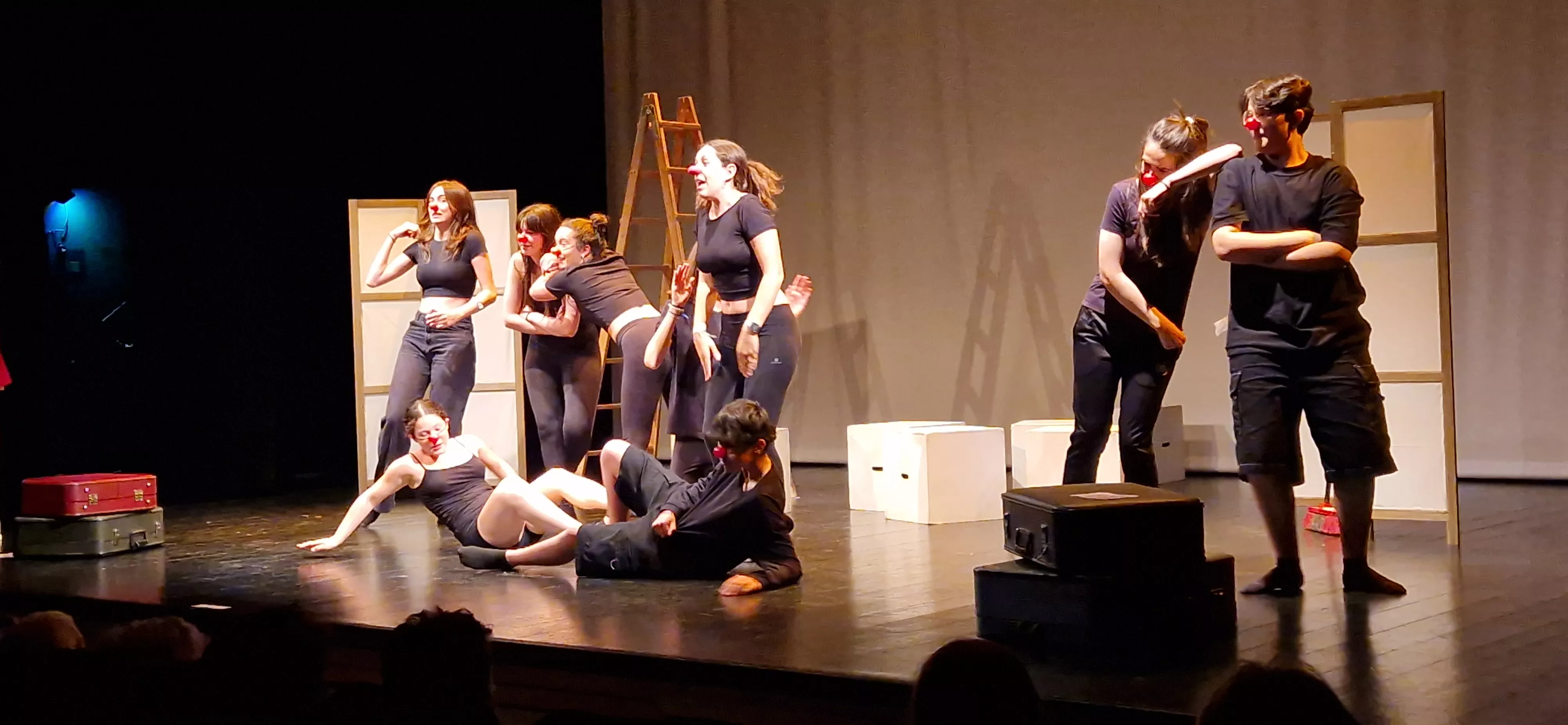 La Escalera Teatro en la Muestra Joven de Huesca. Foto Myriam Martínez 