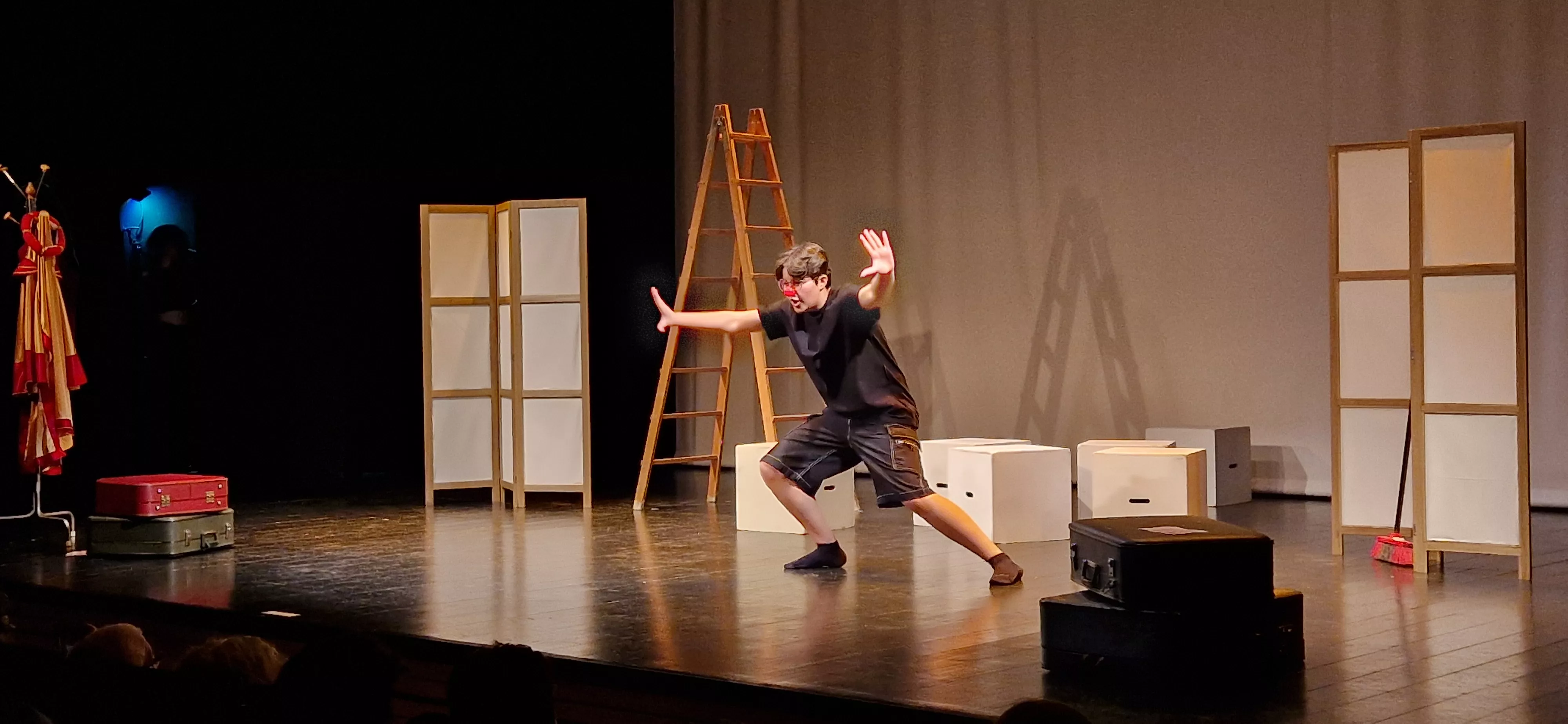 La Escalera Teatro en la Muestra Joven de Huesca. Foto Myriam Martínez 