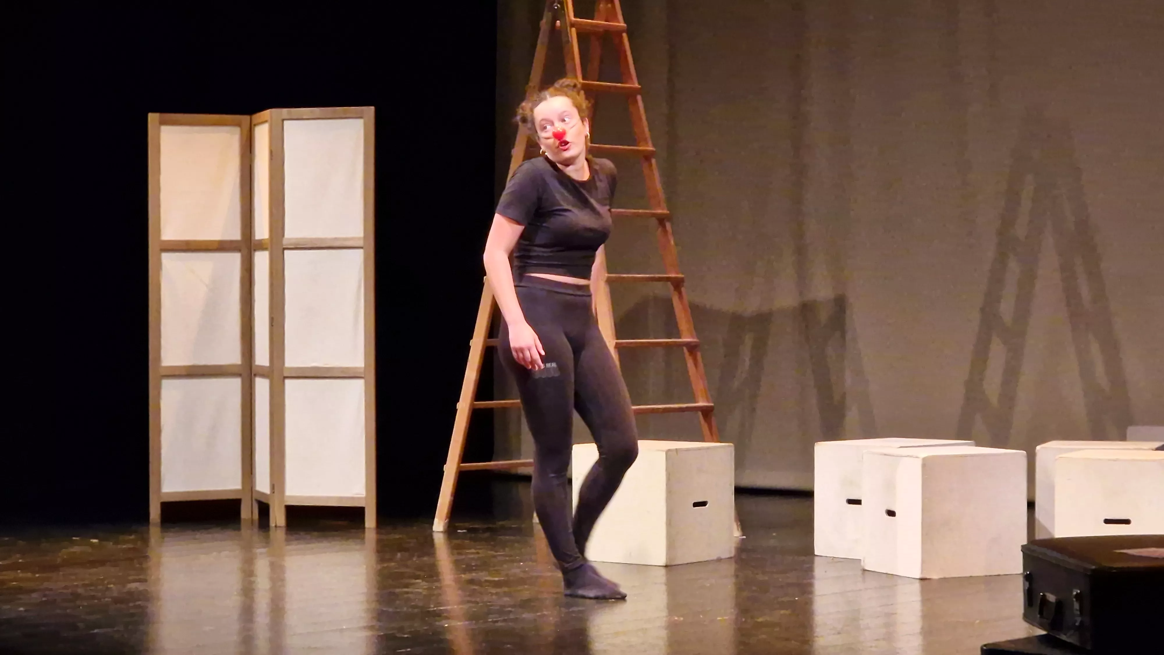 La Escalera Teatro en la Muestra Joven de Huesca. Foto Myriam Martínez 