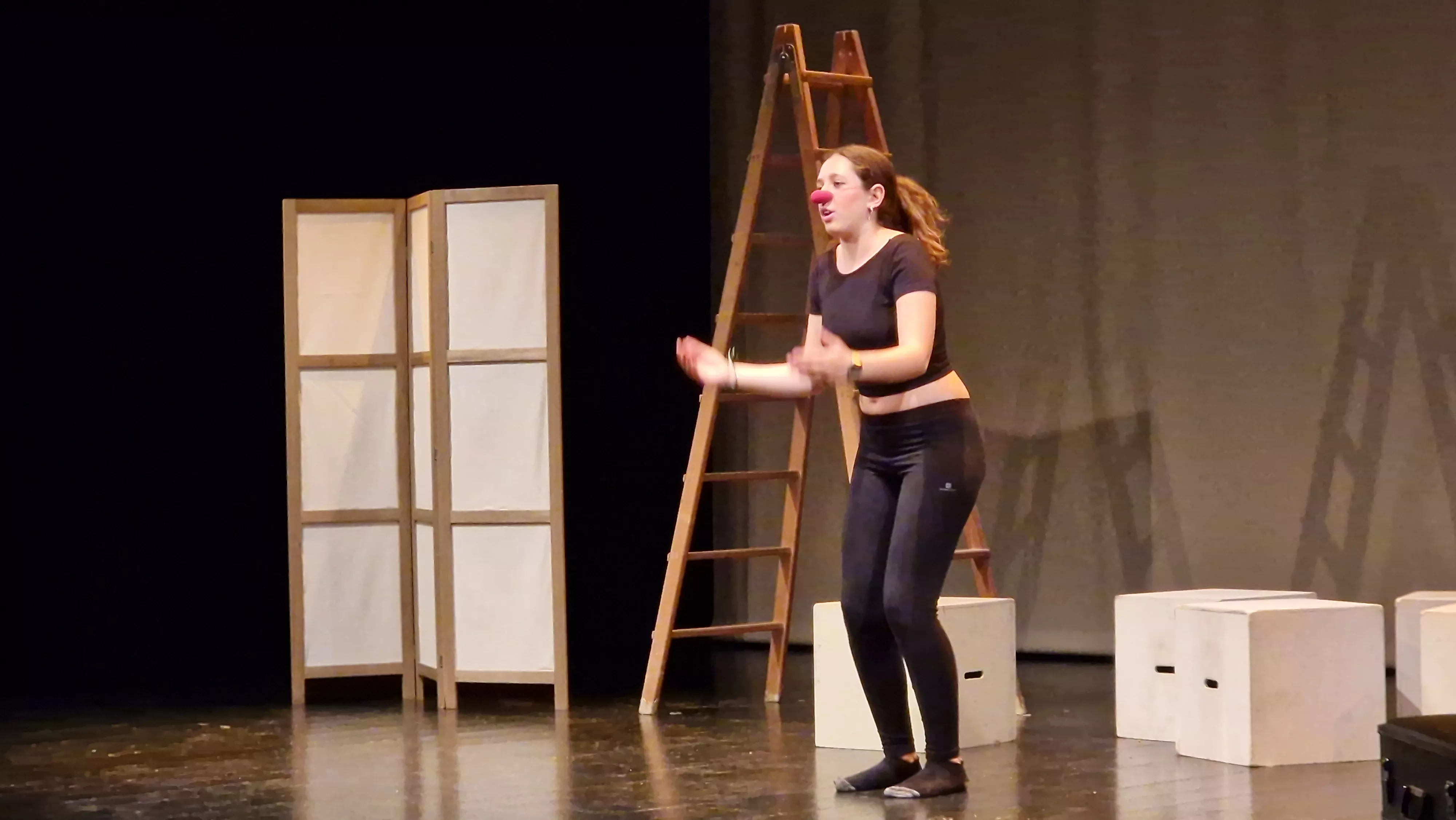La Escalera Teatro en la Muestra Joven de Huesca. Foto Myriam Martínez 