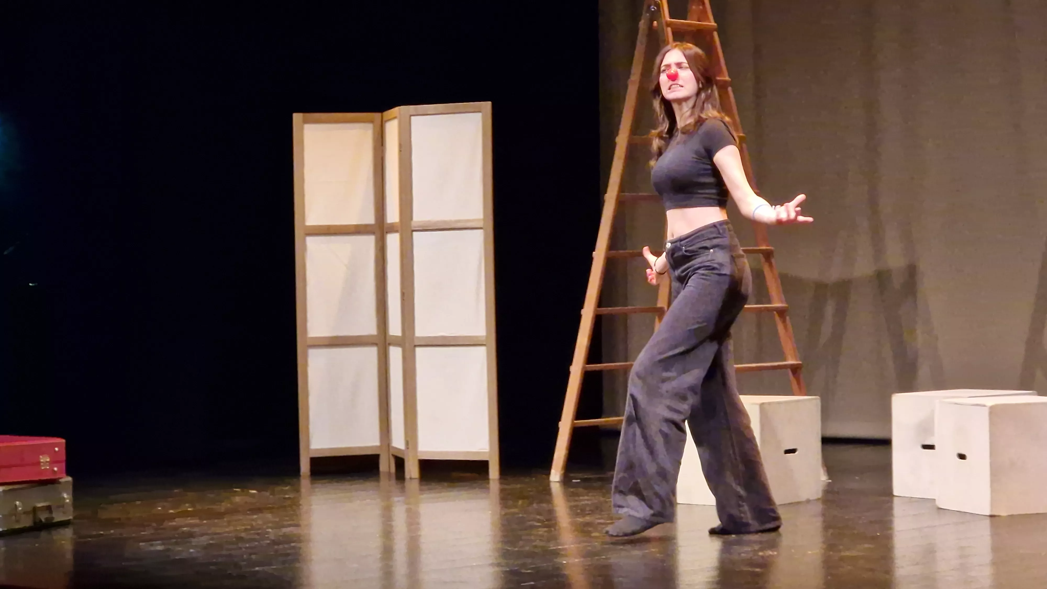 La Escalera Teatro en la Muestra Joven de Huesca. Foto Myriam Martínez 