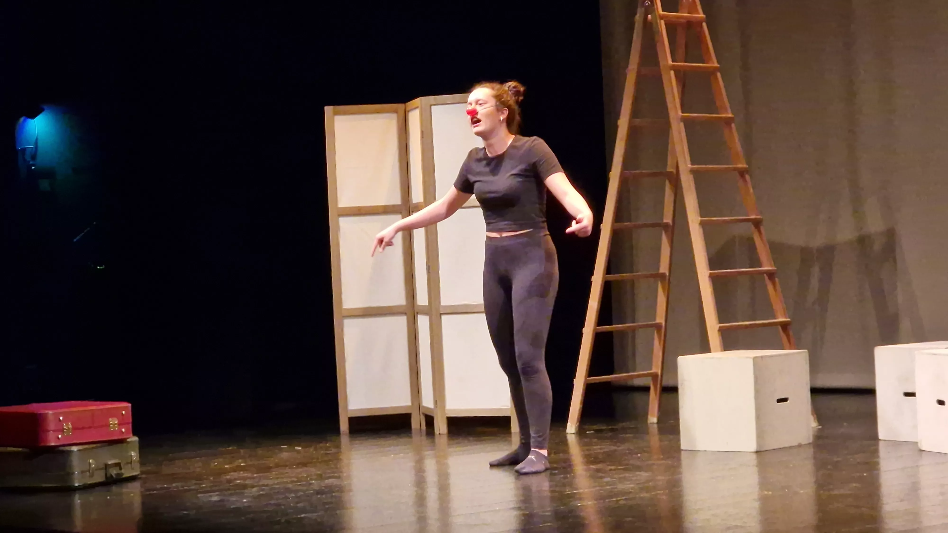 La Escalera Teatro en la Muestra Joven de Huesca. Foto Myriam Martínez 