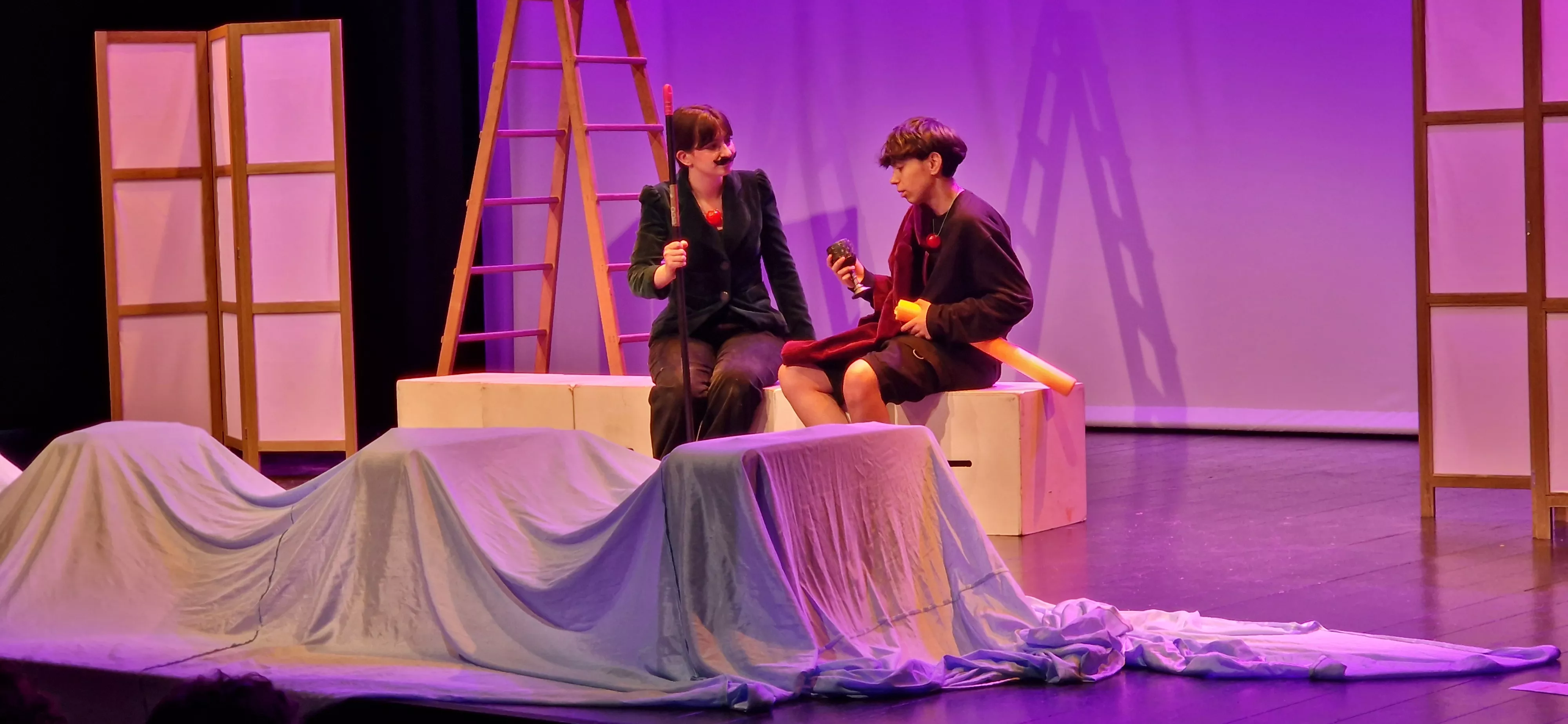 La Escalera Teatro en la Muestra Joven de Huesca. Foto Myriam Martínez 