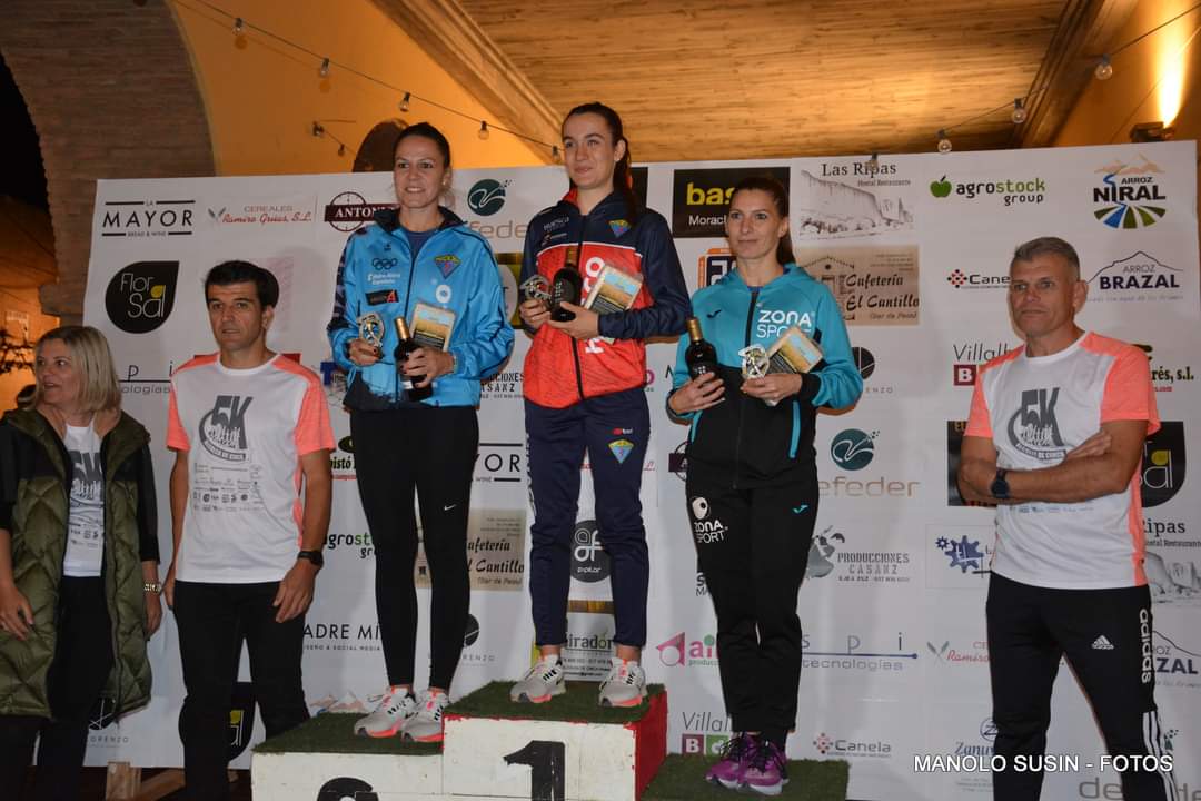 Podio Absoluto femenino