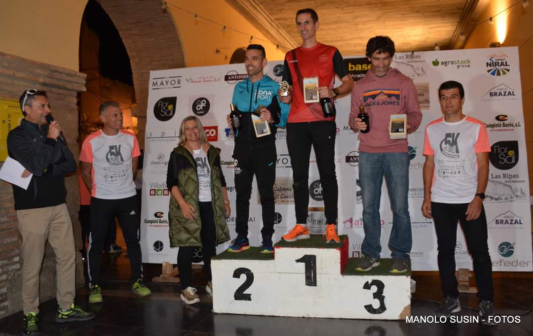 Podio veteranos masculino