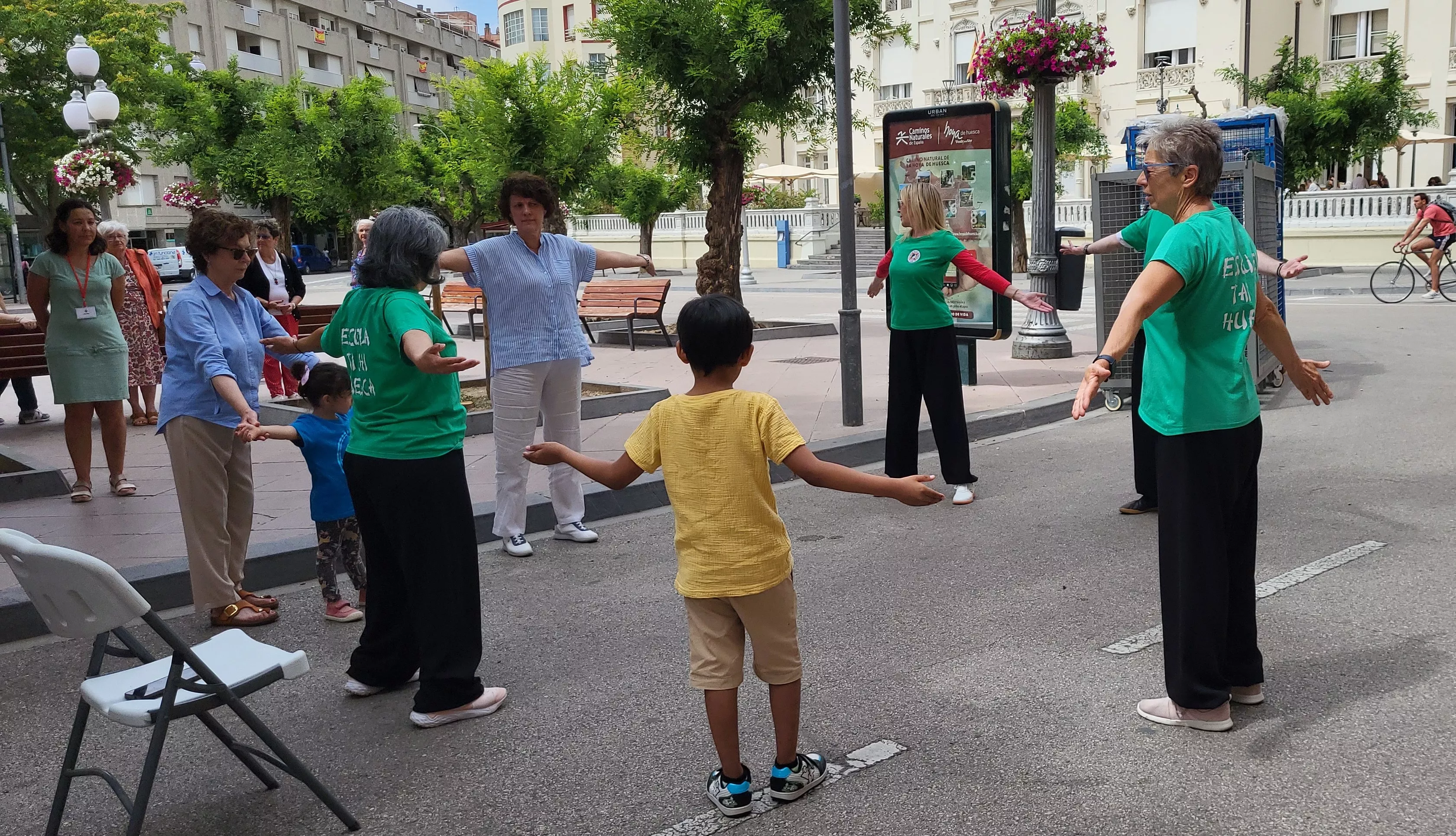 Tercera edición de la Feria de la Salud en Huesca. Foto Mercedes Manterola