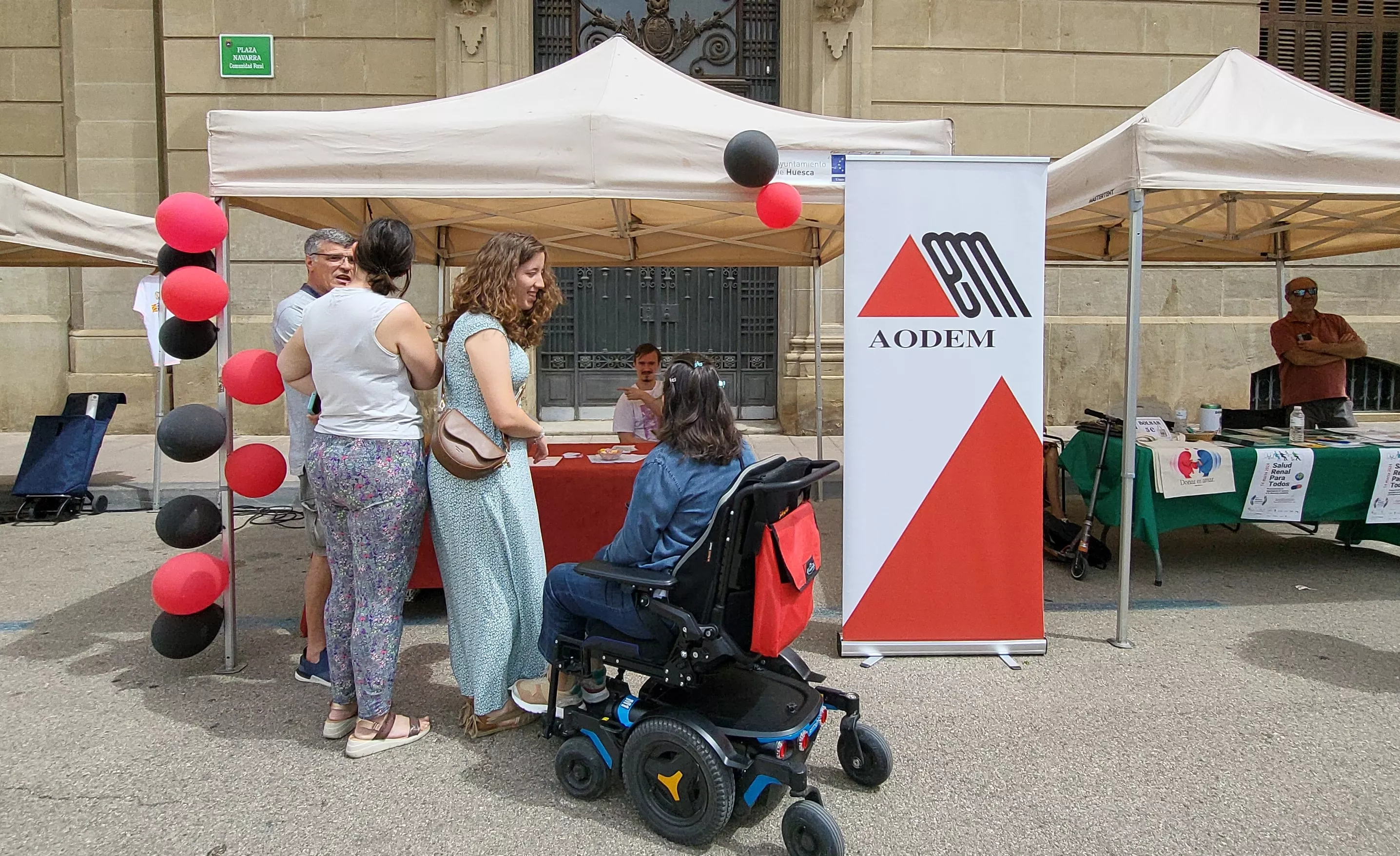 Tercera edición de la Feria de la Salud en Huesca. Foto Mercedes Manterola