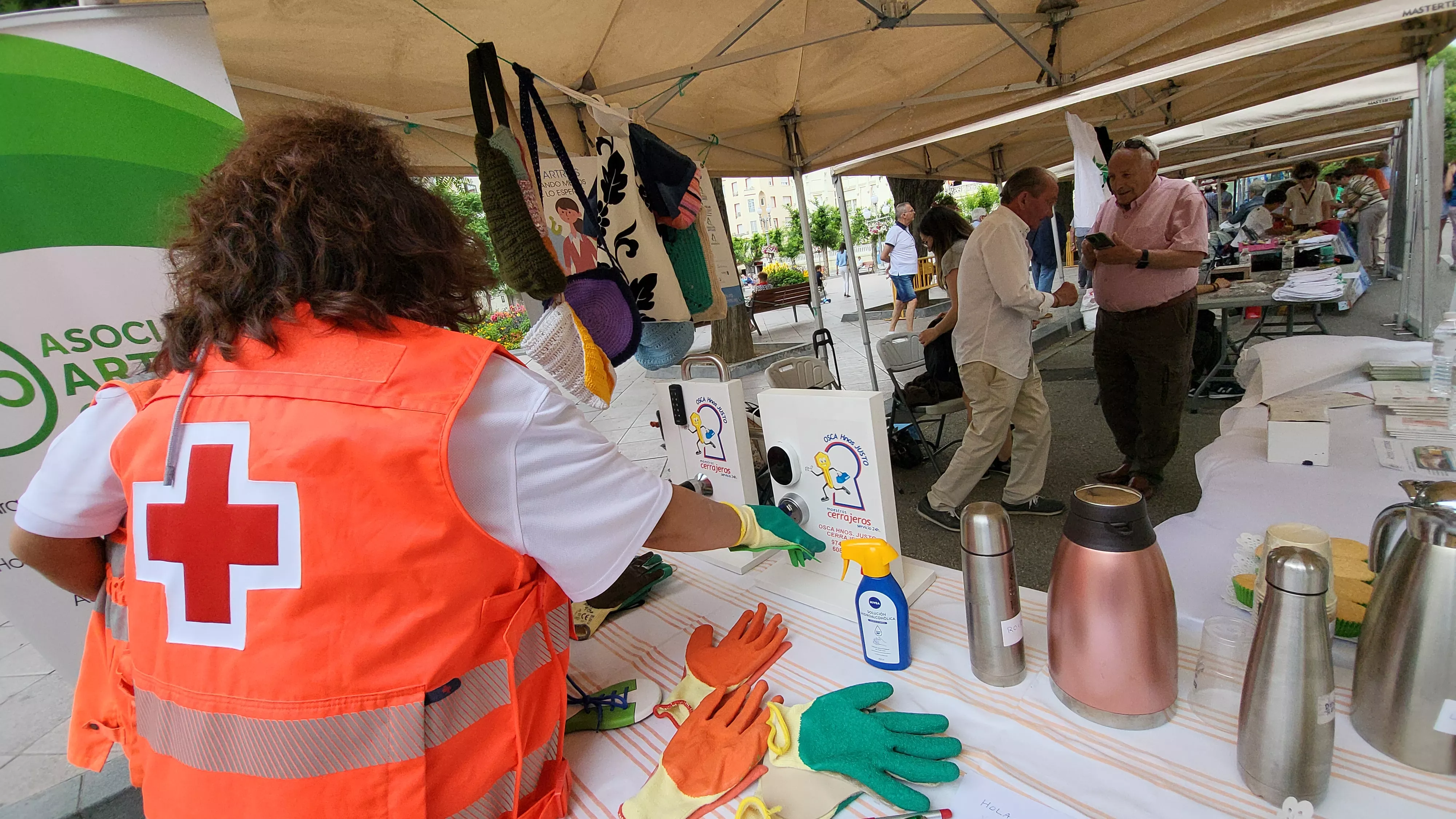 Tercera edición de la Feria de la Salud en Huesca. Foto Mercedes Manterola