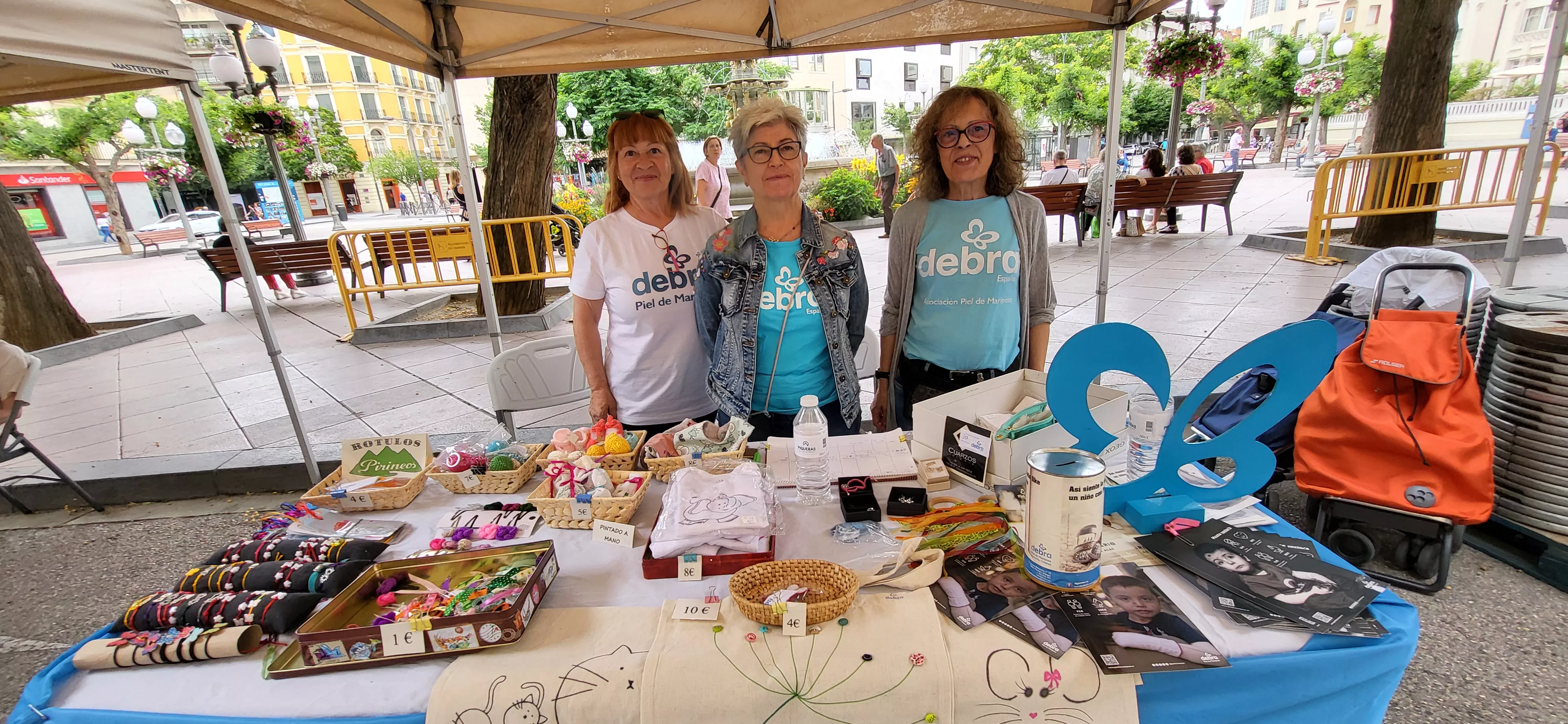 Tercera edición de la Feria de la Salud en Huesca. Foto Mercedes Manterola