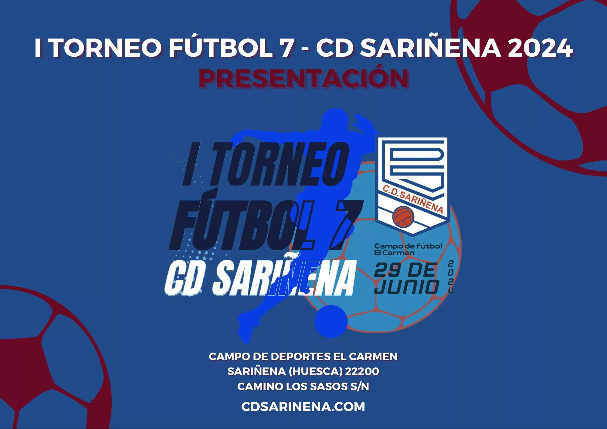 Llega el I Torneo Fútbol 7 - CD Sariñena