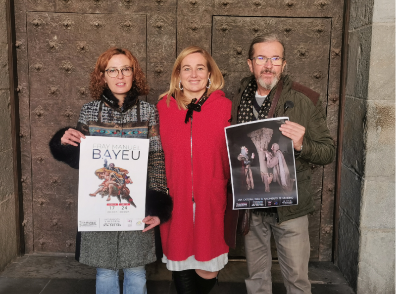 Olvido Moratinos, Belén Luque y Toño L´Hotellerie ha presentado el ciclo de visitas