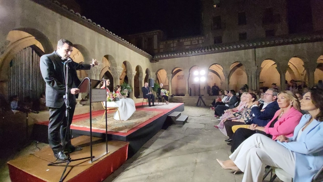 José Alegre, mantenedor 2024 de las fiestas del Casco Viejo. Foto Mercedes Manterola José Alegre, mantenedor 2024 de las fiestas del Casco Viejo. Foto Mercedes Manterola