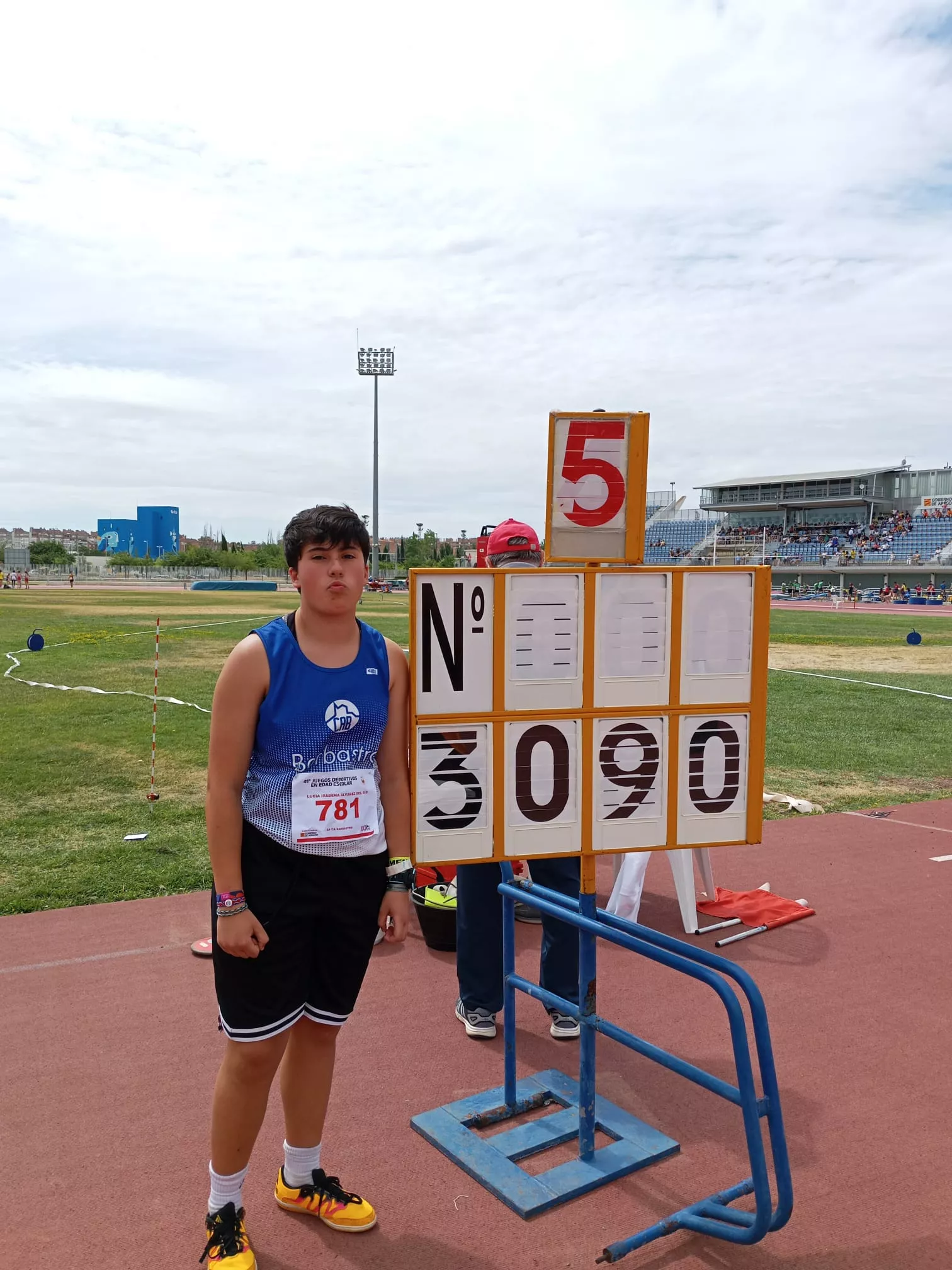 Campeonato de Aragón Sub-16. Lucía Álvarez