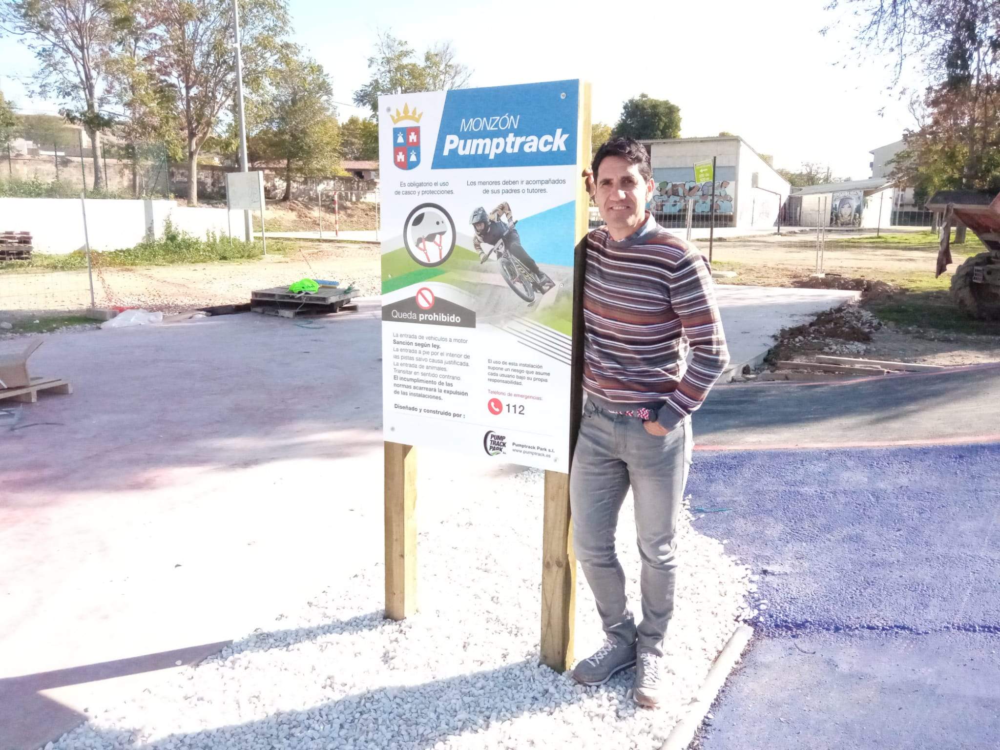 Monzón inaugura esta sábado la pista de pumptrack con una exhibic...