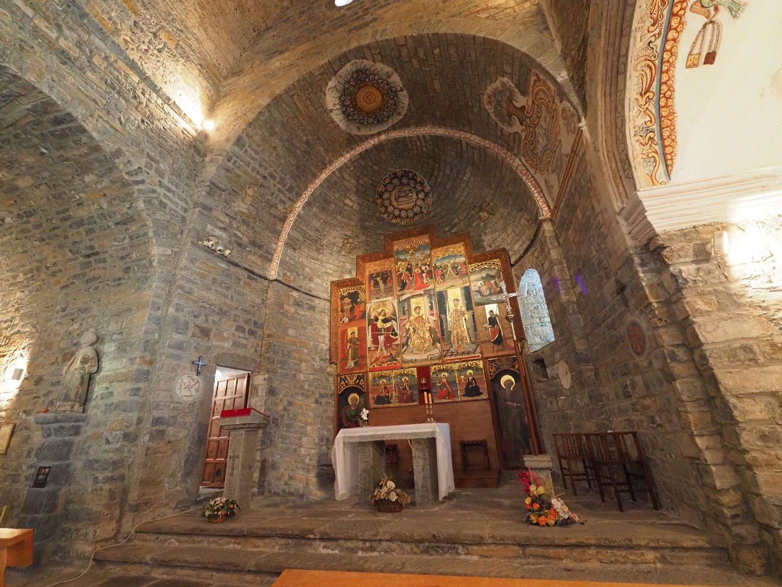 La Coral de Sobrarbe actuará en la iglesia de San Vicente de Labuerda. Autor: Paco Parra