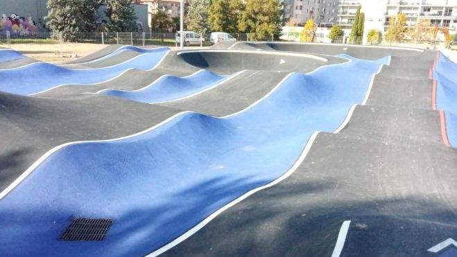 Pista de Pump Track Pista de Pump Track
