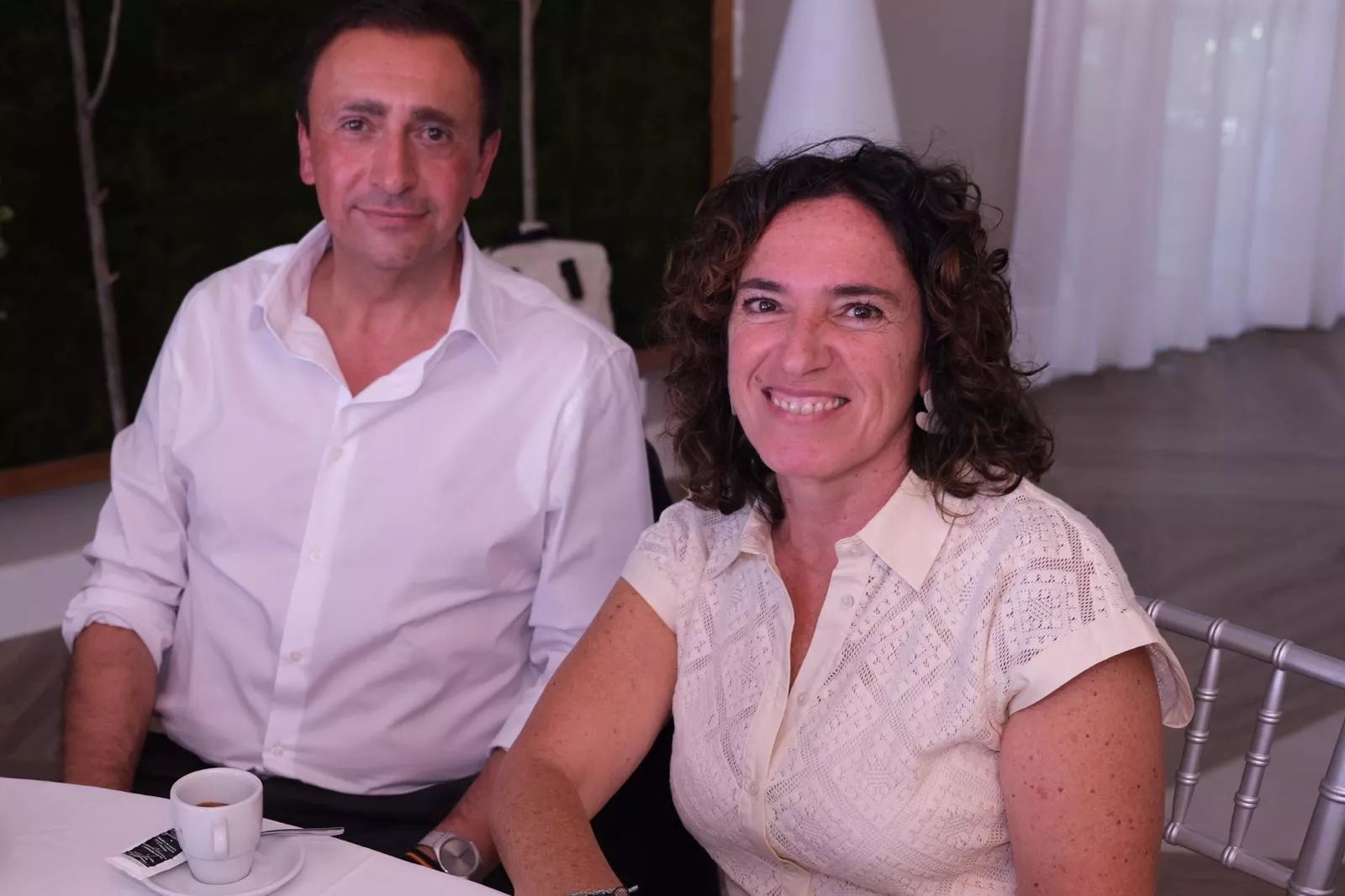 Carlos Laguarta y Margarita Pardial.  