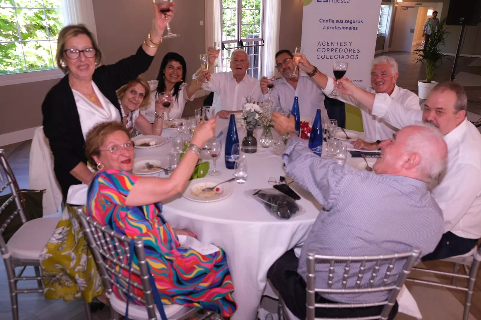 Fiesta de los mediadores de seguros de Huesca.  