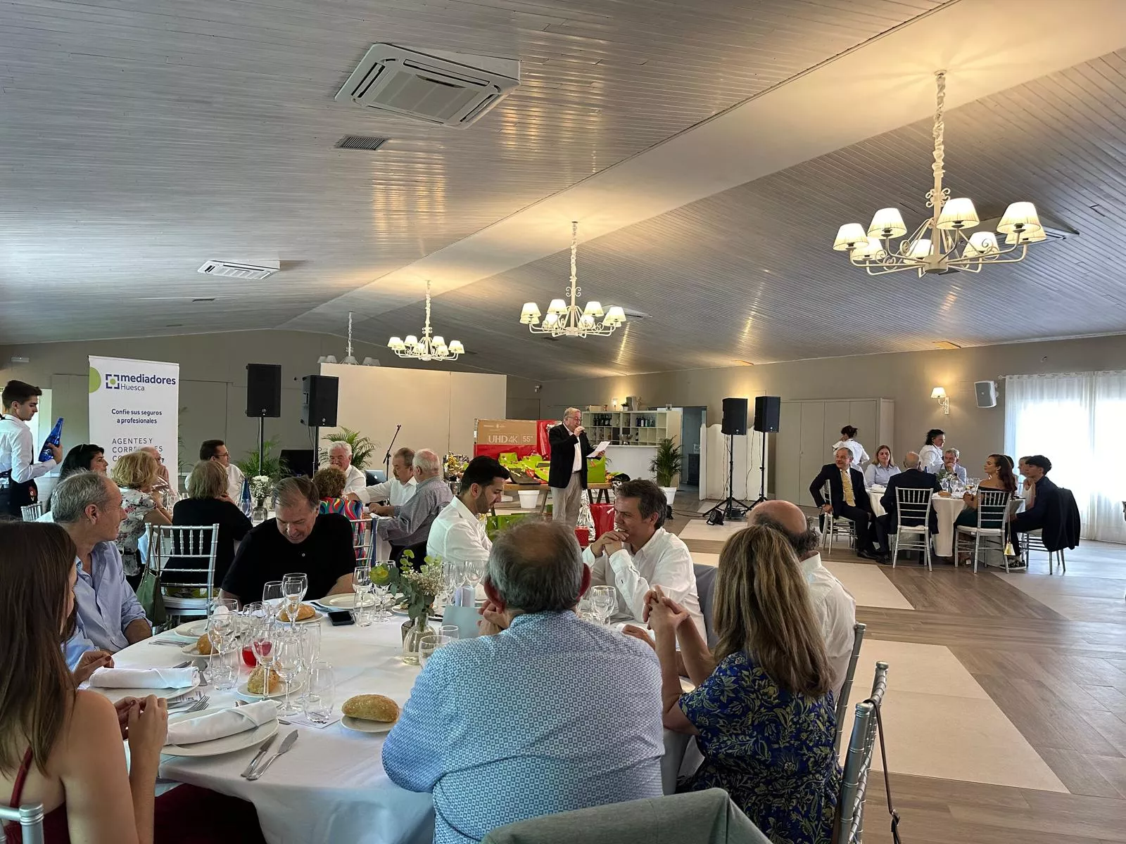 Fiesta de los mediadores de seguros de Huesca.  