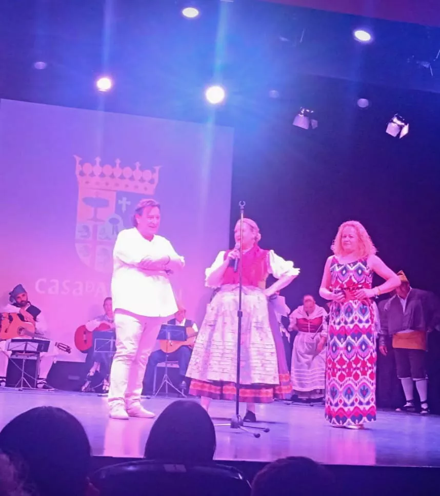 Final de curso de la escuela de jota de la Casa de Aragón en Madrid.