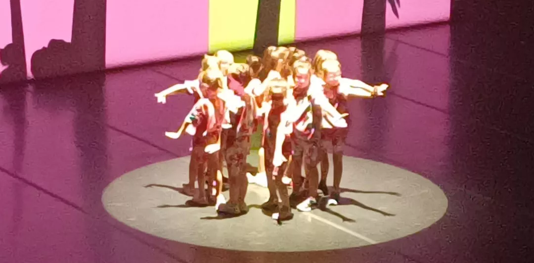 Representación de fin de curso de la Escuela de baile Elenco