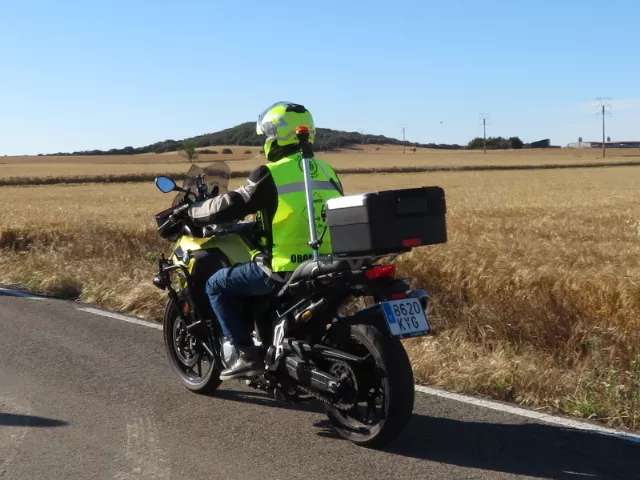 Emocionado recuerdo ciclista a Alberto Roig. Foto Miguel Ángel Romeo