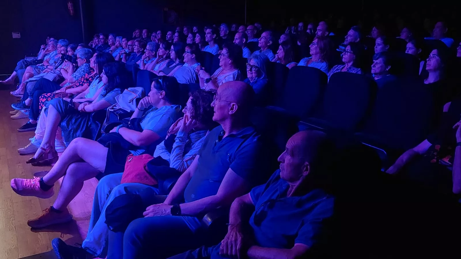 Las Lolas, interpretando Guadaña al resucitado. Foto J.G.A