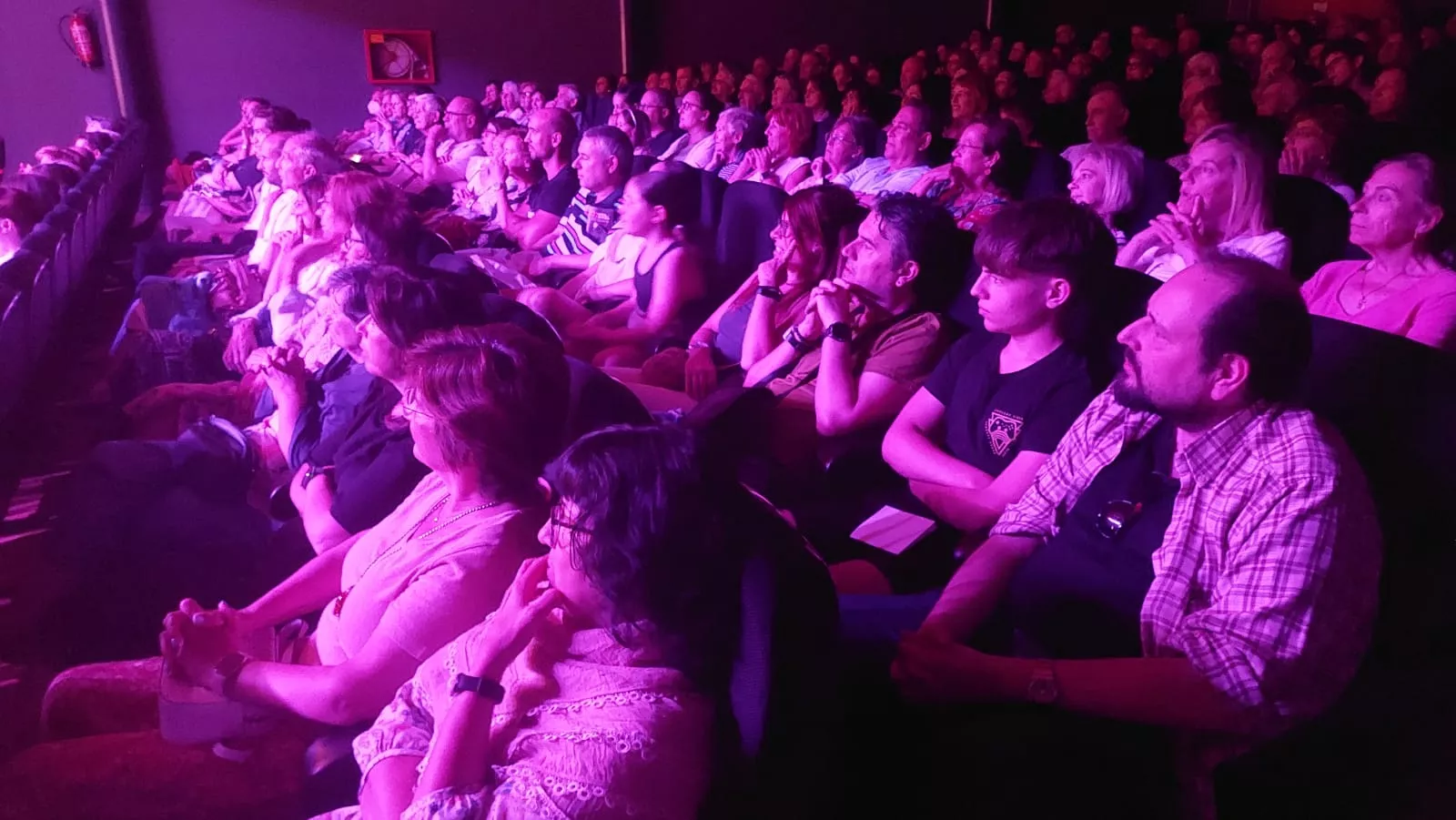 Las Lolas, interpretando Guadaña al resucitado. Foto J.G.A