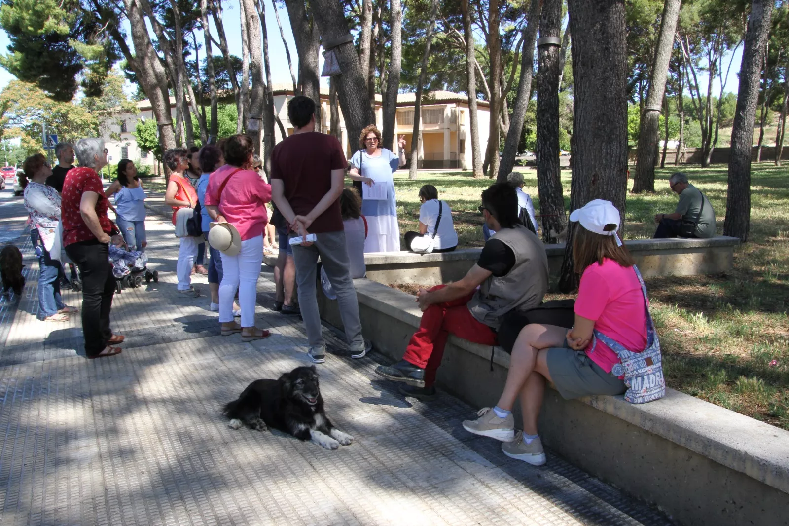 Paseo por el barrio del Perpetuo Socorro. Foto Carlos Neofato 