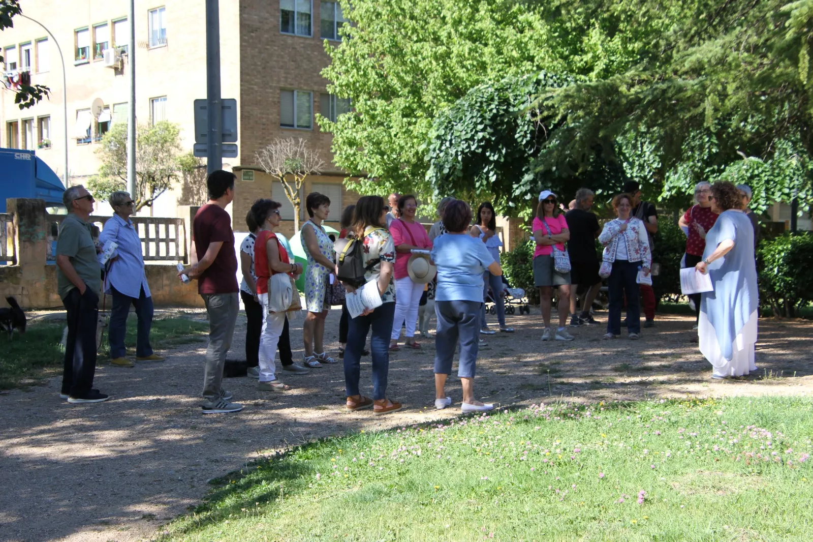 Paseo por el barrio del Perpetuo Socorro. Foto Carlos Neofato 