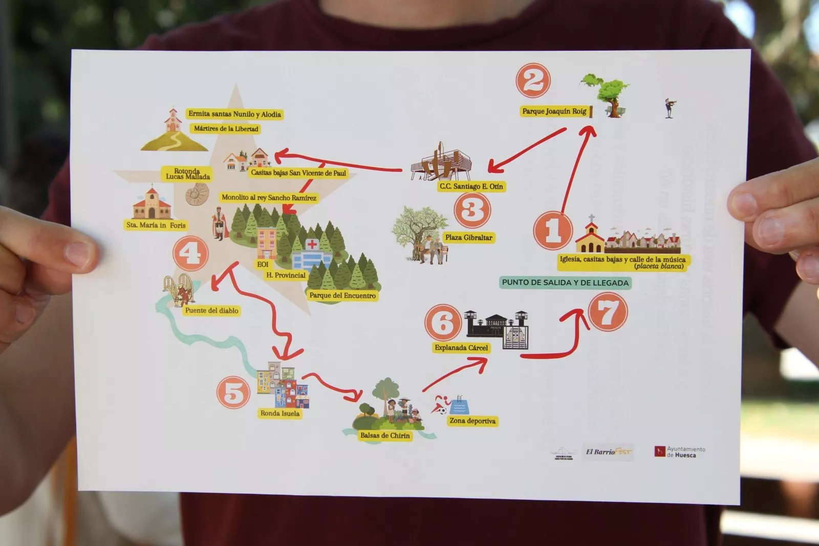 Paseo por el barrio del Perpetuo Socorro. Foto Carlos Neofato 