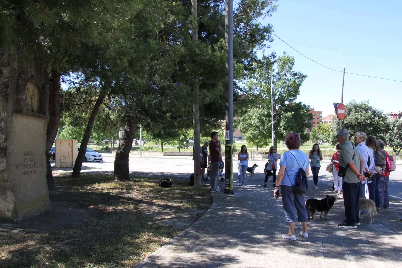 Paseo por el barrio del Perpetuo Socorro. Foto Carlos Neofato 