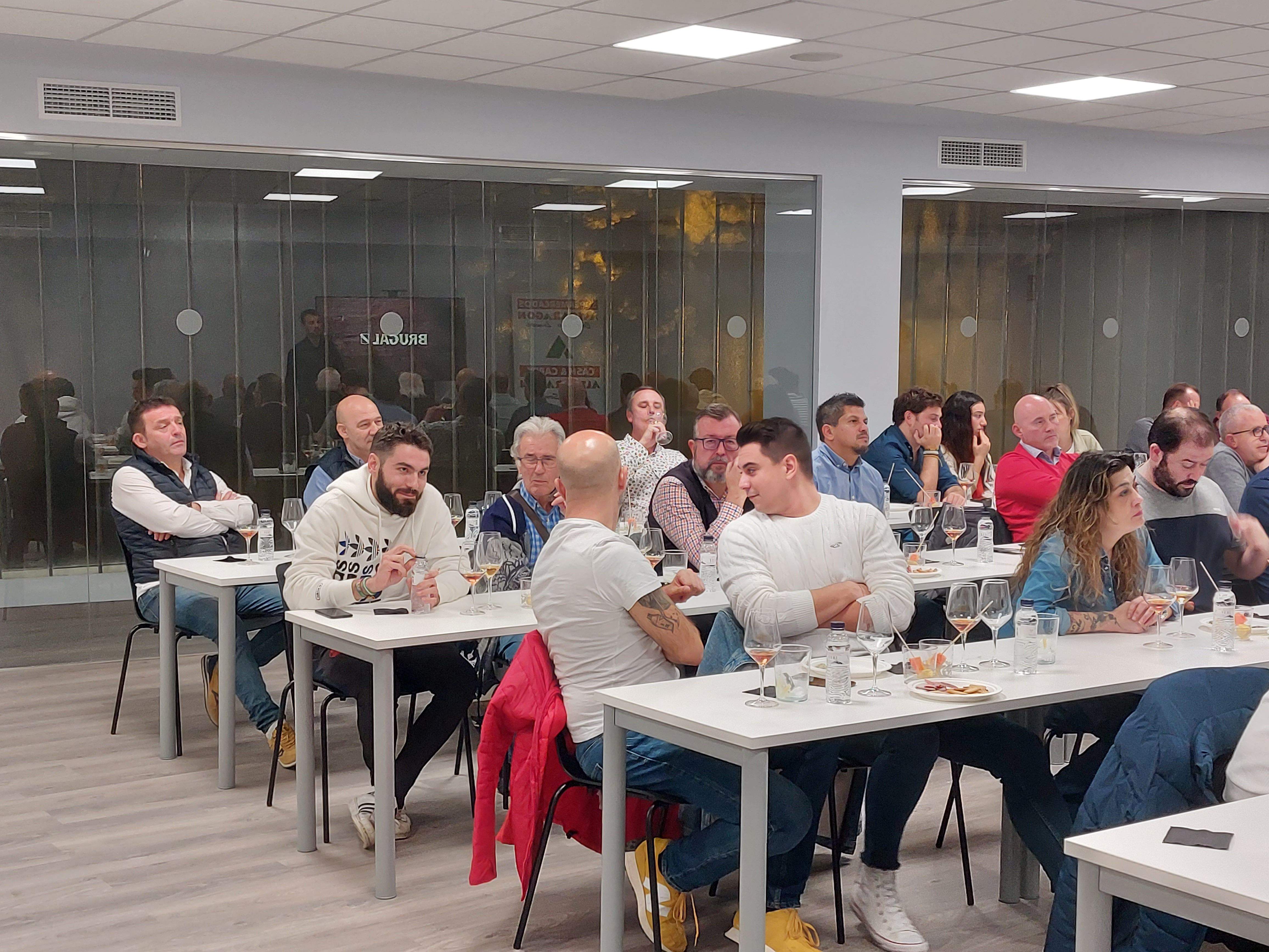 Cata de Beam Suntory que ha estrenado el Espacio Altoaragón