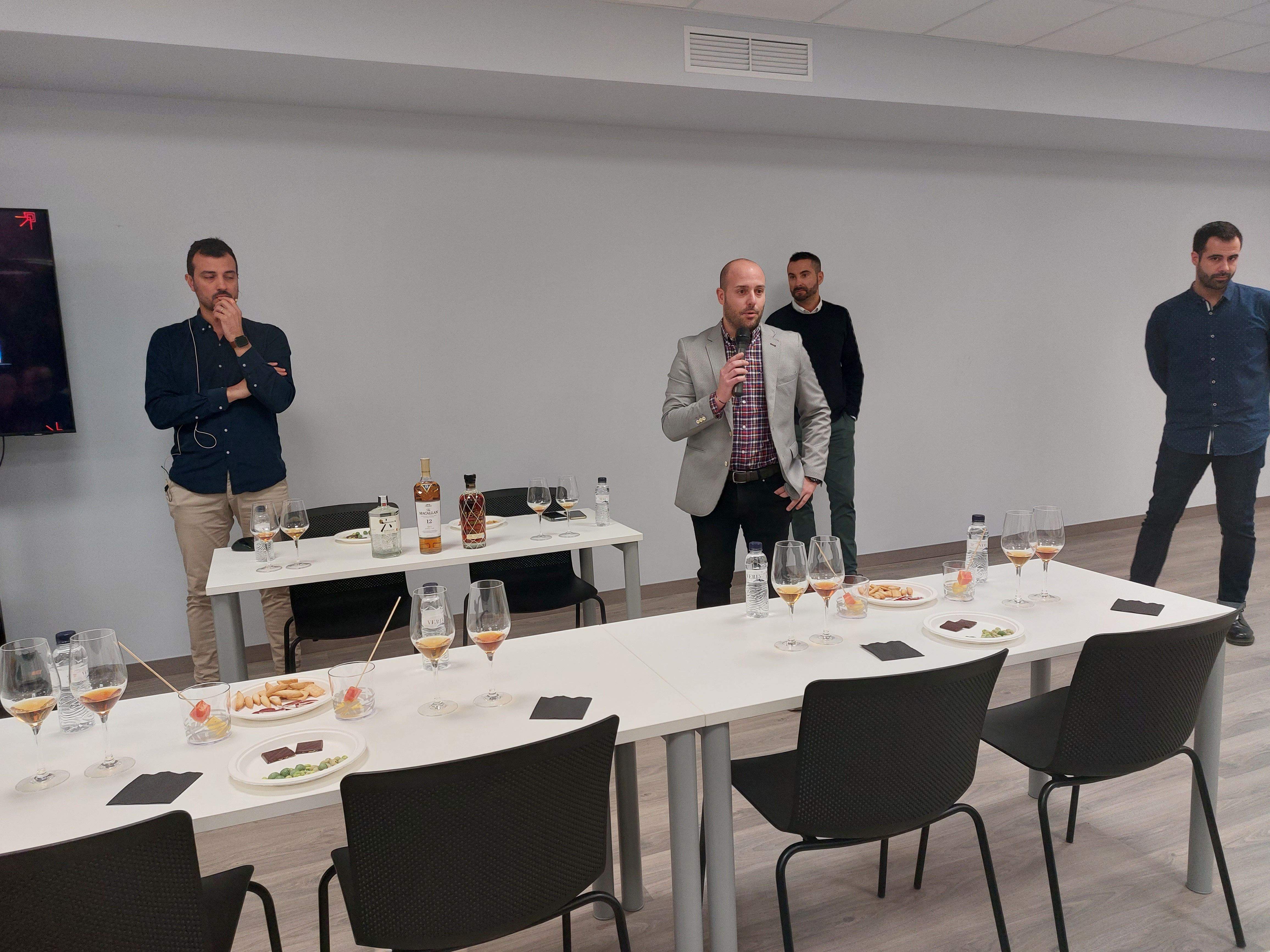 Cata de Beam Suntory que ha estrenado el Espacio Altoaragón