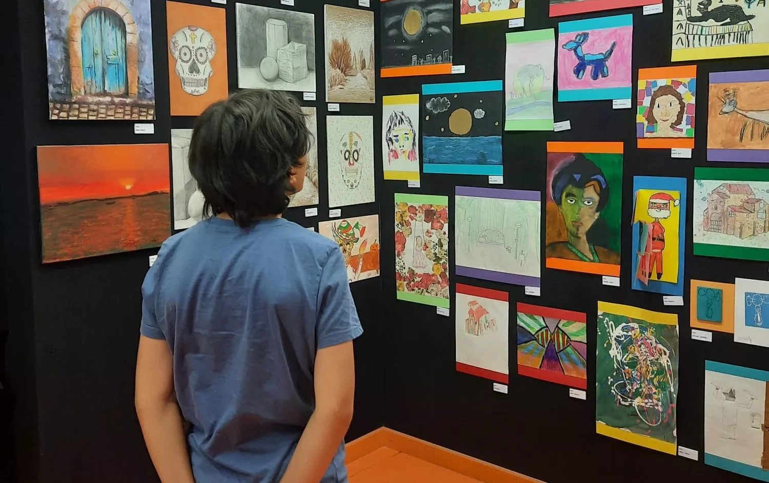 Exposición fin de curso en la Casa del Pintor.