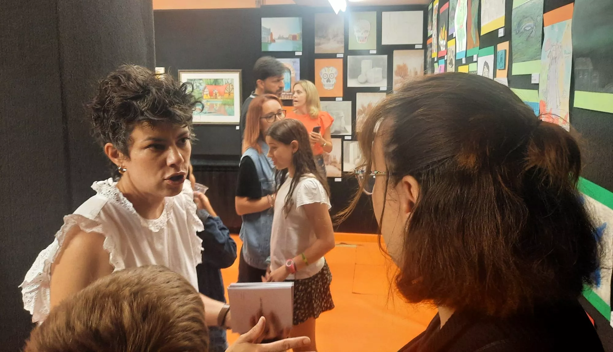 Exposición fin de curso en la Casa del Pintor.