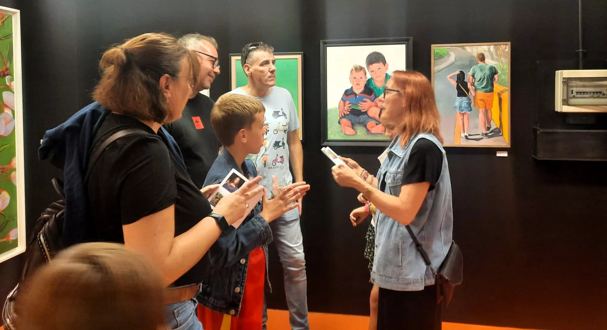 Exposición fin de curso en la Casa del Pintor.