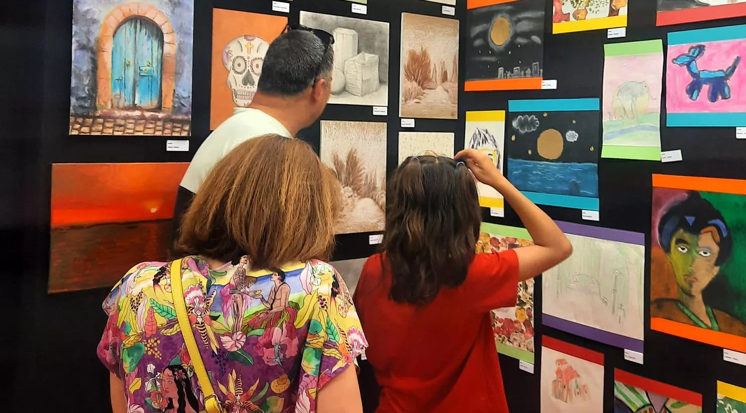 Exposición fin de curso en la Casa del Pintor.