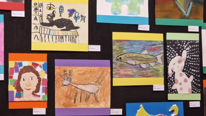 Exposición fin de curso en la Casa del Pintor. Foto Myriam Martínez Exposición fin de curso en la Casa del Pintor. Foto Myriam Martínez