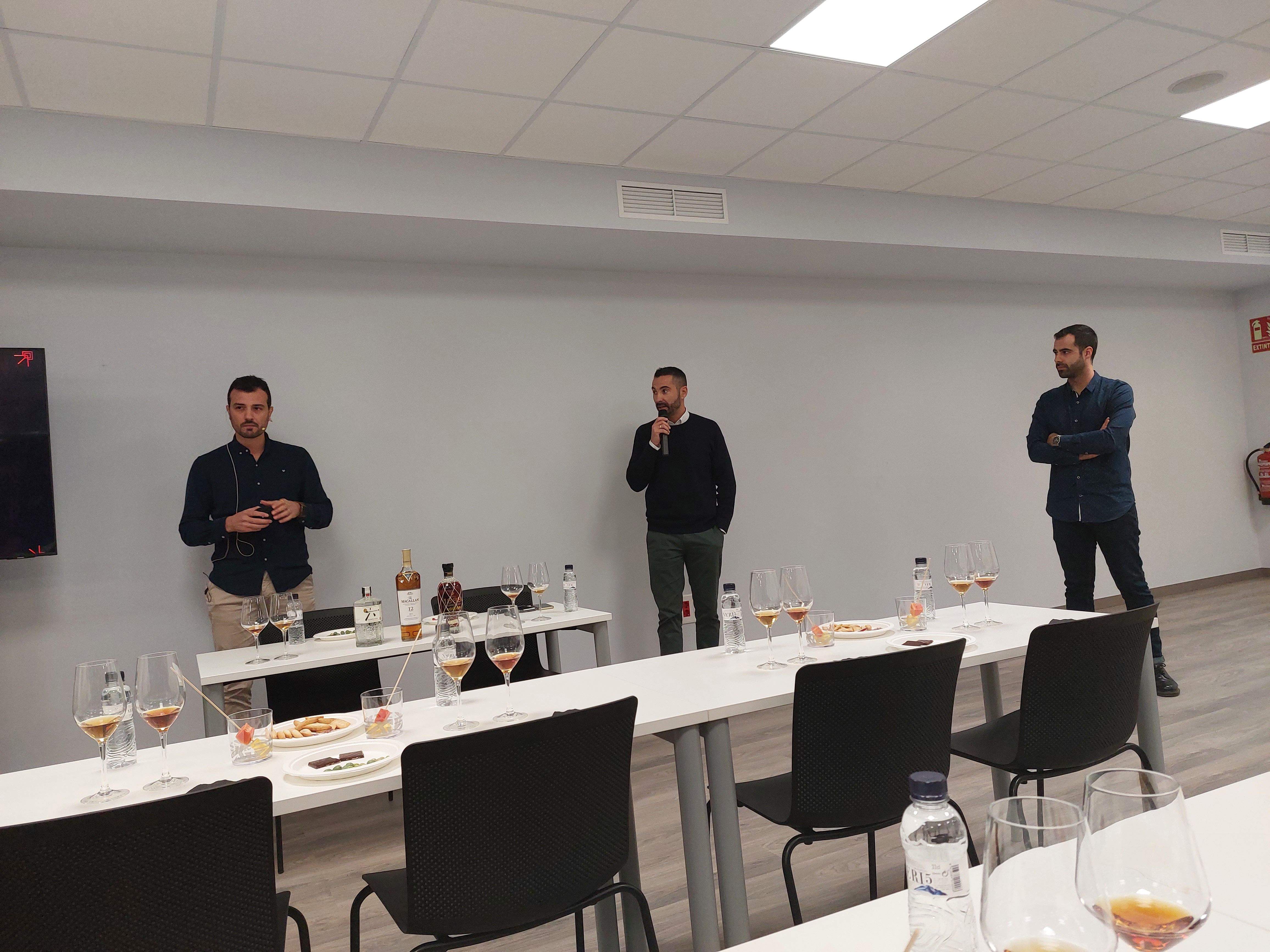 Cata de Beam Suntory que ha estrenado el Espacio Altoaragón