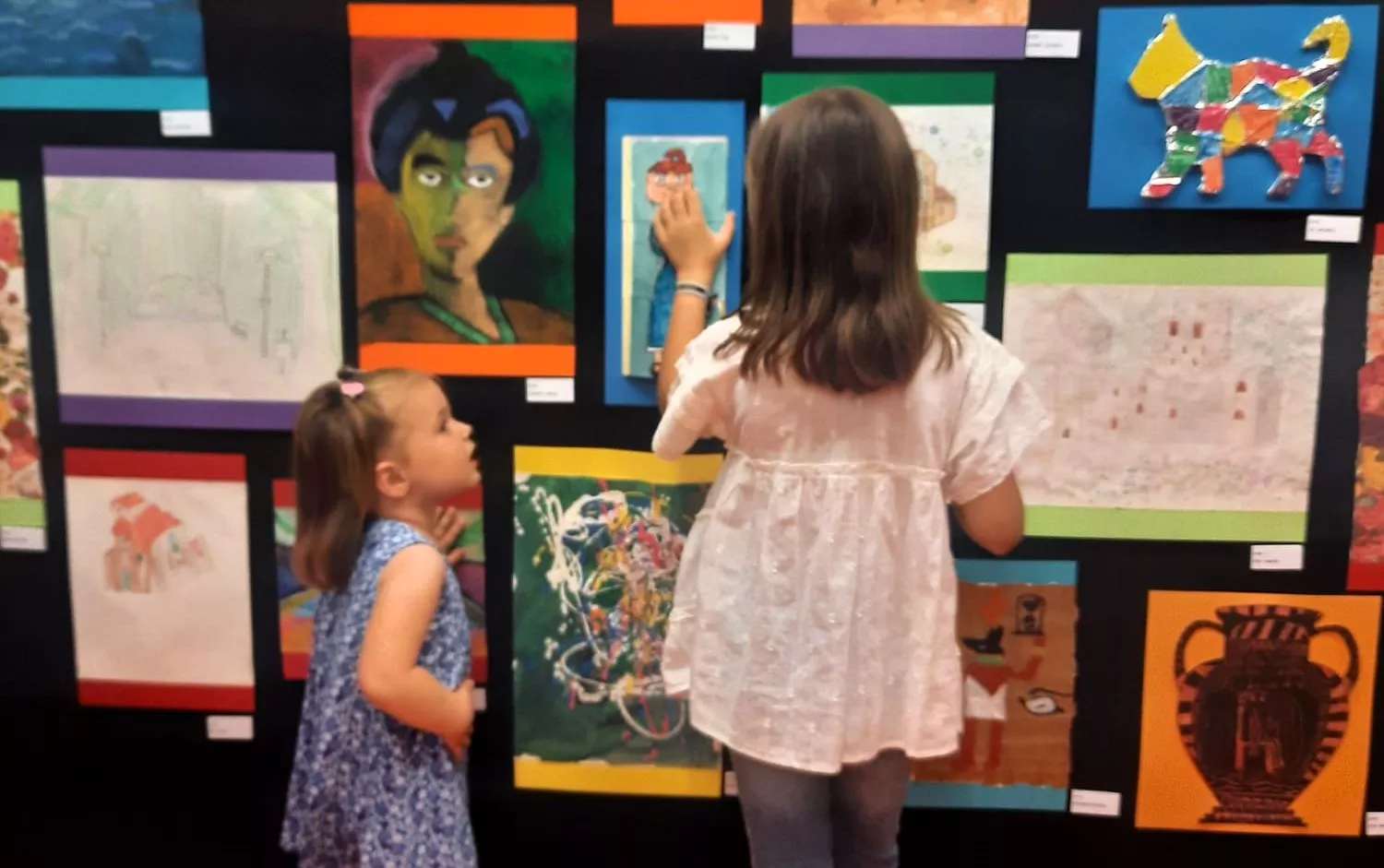 Exposición fin de curso en la Casa del Pintor.