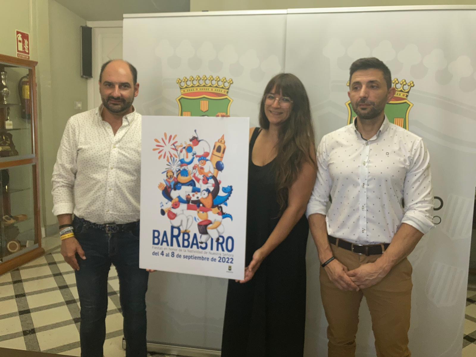 Fernando Torres, Nerea Mur y Jesús Garcés