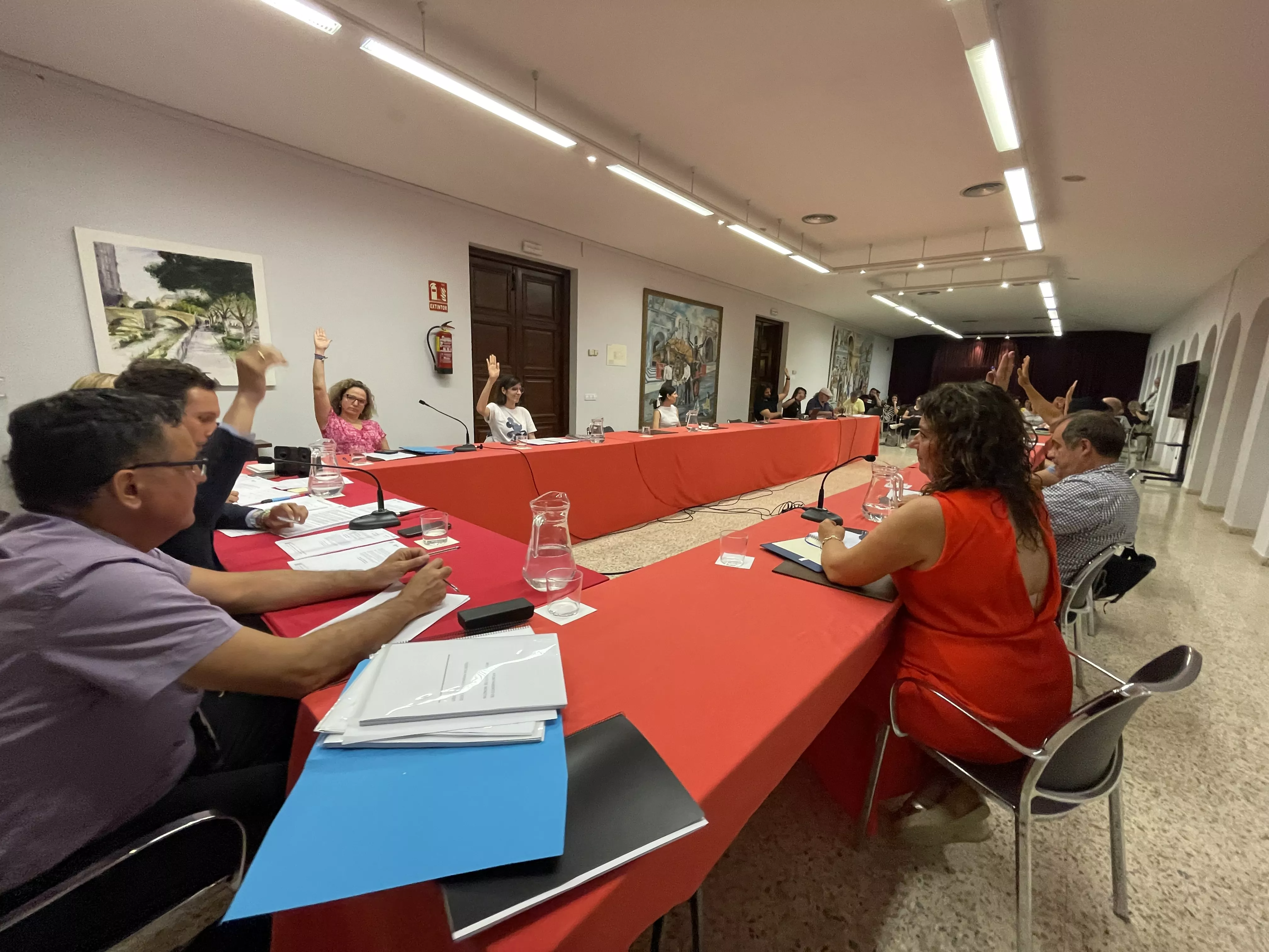 Pleno del Ayuntamiento de Monzón