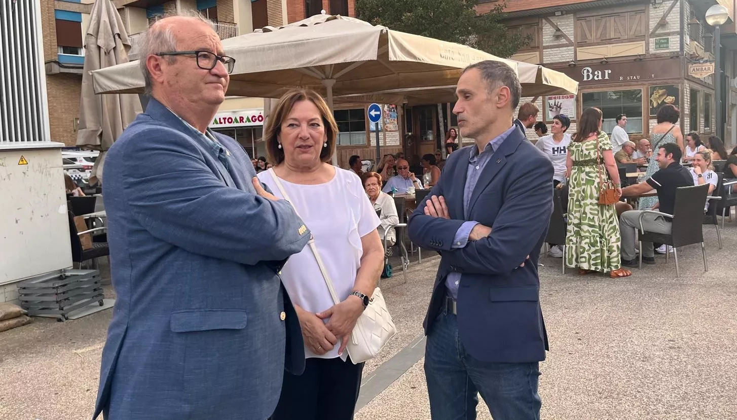 Acto de homenaje a las víctimas del terrorismo en Huesca. Foto Mercedes Manterola