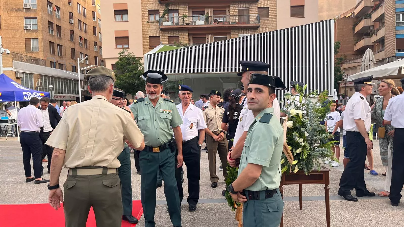 Acto de homenaje a las víctimas del terrorismo en Huesca, Foto Mercedes Manterola