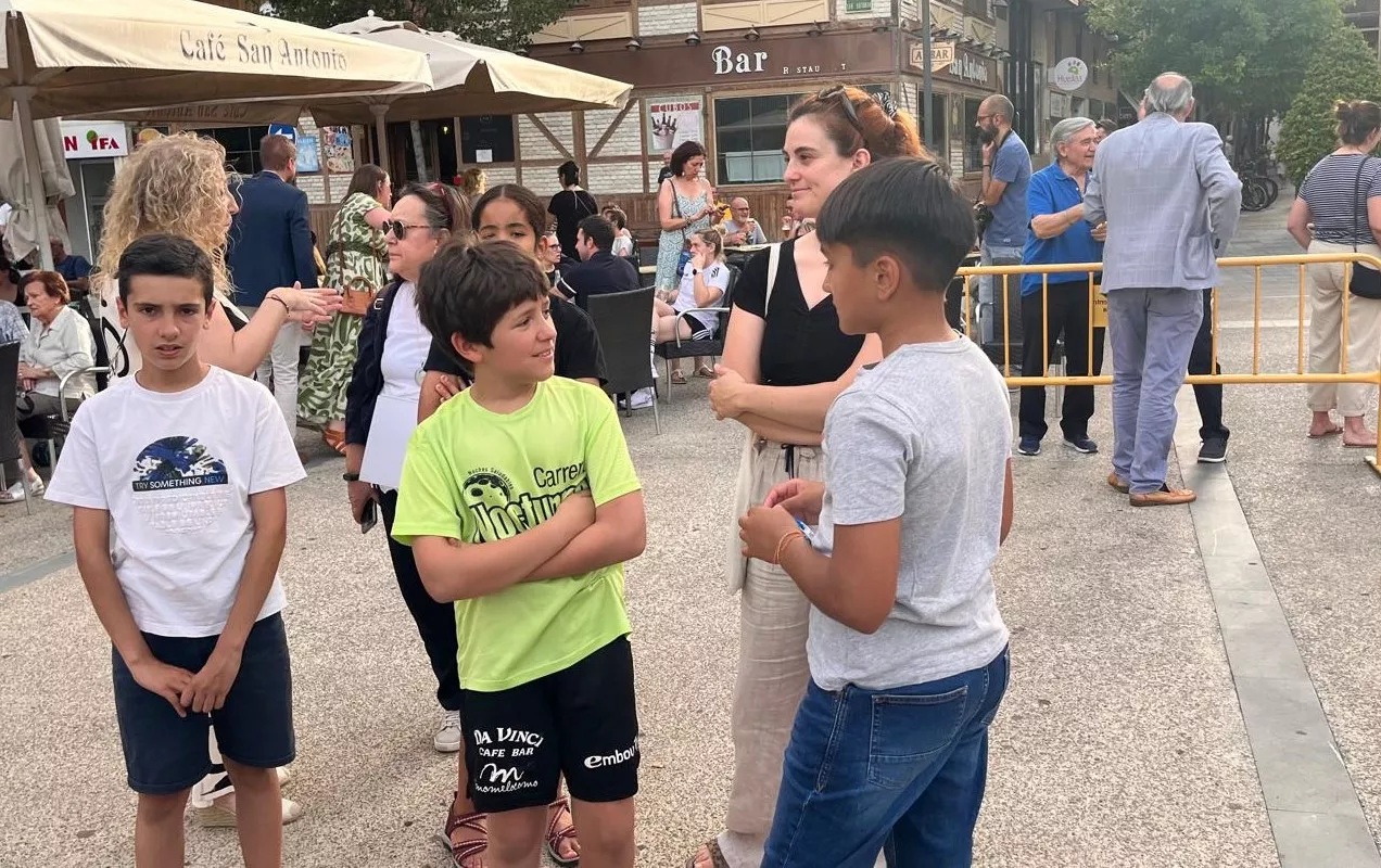 Acto de homenaje a las víctimas del terrorismo en Huesca. Foto Mercedes Manterola