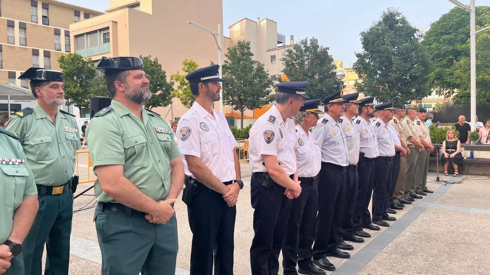 Acto de homenaje a las víctimas del terrorismo en Huesca. Foto Mercedes Manterola