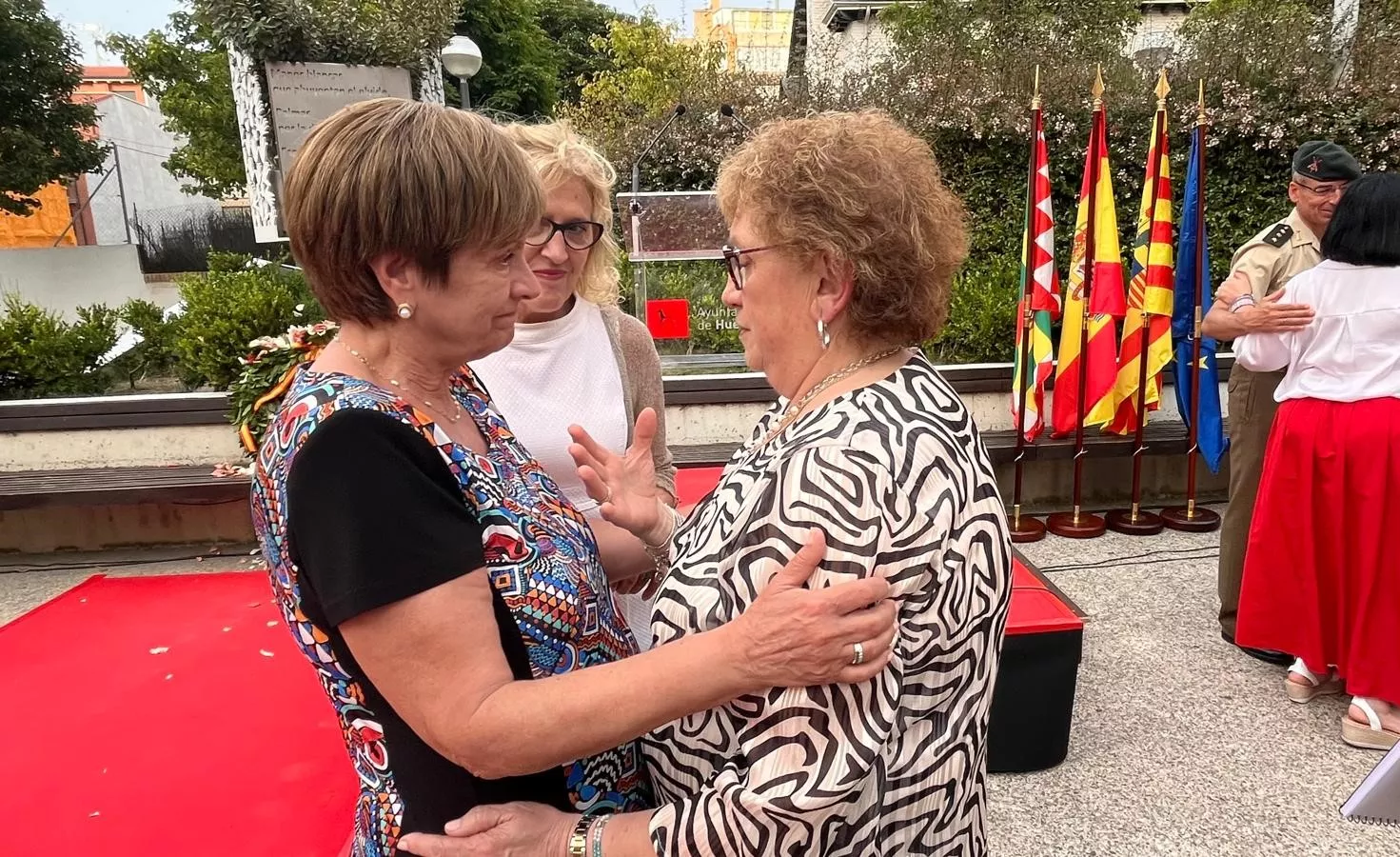 Acto de homenaje a las víctimas del terrorismo en Huesca, Foto Mercedes Manterola