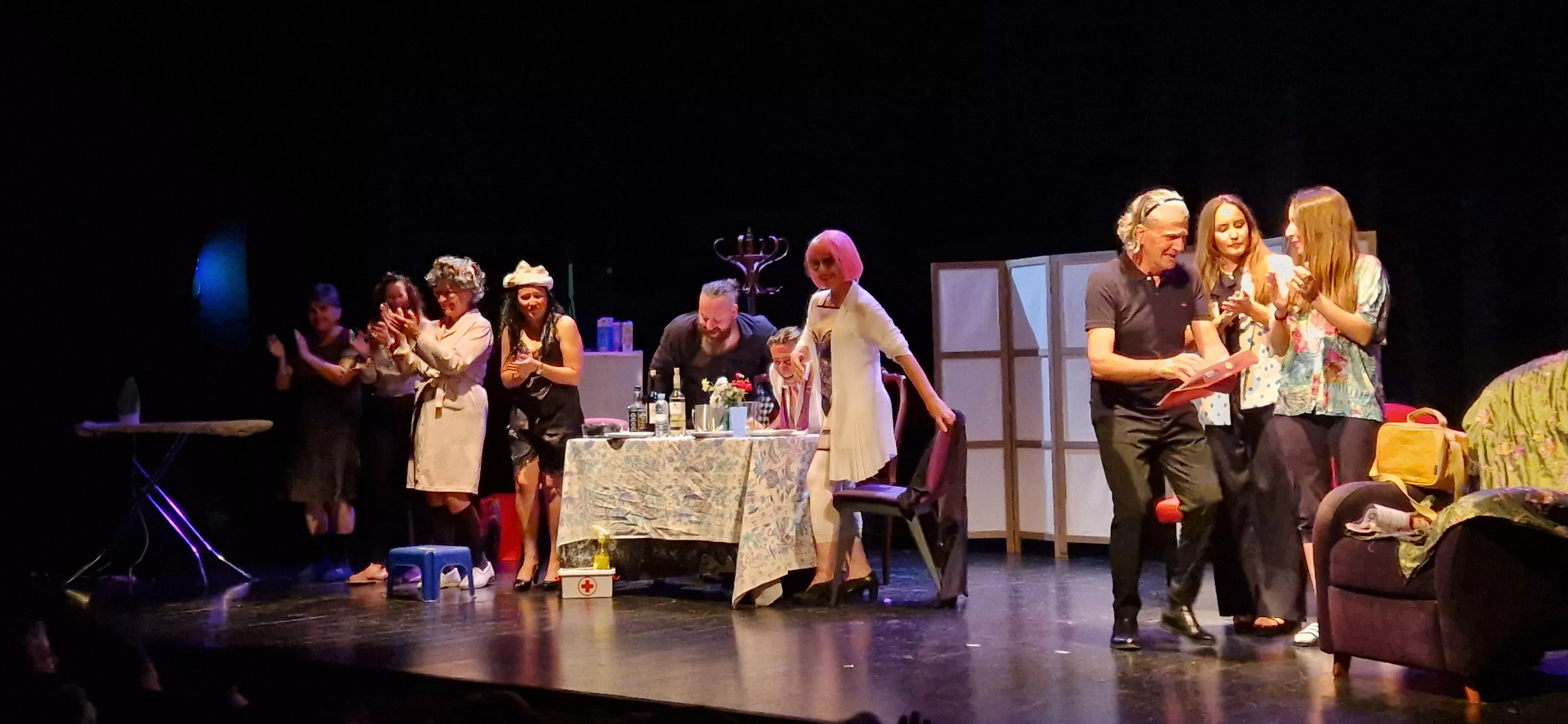 Infinito Teatro en la 32 Muestra Joven. Foto Myriam Martínez